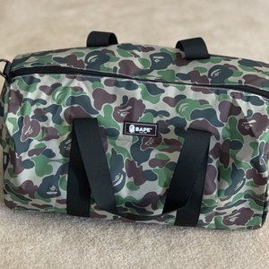 BAPE ABC Camo Duffel Bag GYM